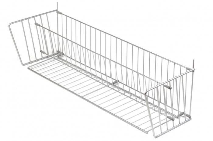 Обувница сетчатая 931*248*275 хром(база 1000)