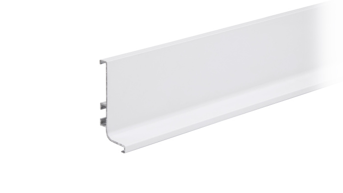 Ручка-профиль GOLA горизонтальный L-обр 4,1м, Белый BOYARD (20)