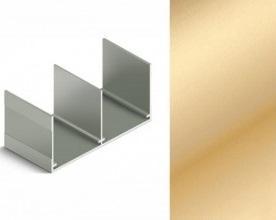 АЛ Матовое золото роз. Верхняя направляющая 5,8 м МП