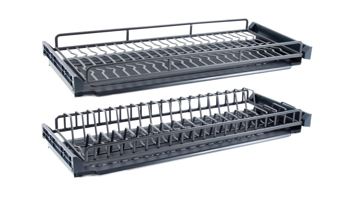 Посудосушитель 2-ур. база 900мм SU07, графит PANDORA BOYARD