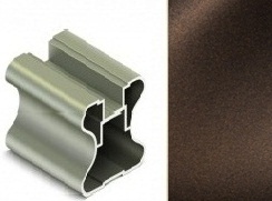 АЛ Матовая бронза Ручка Н-обр. 5,4м анод. МП