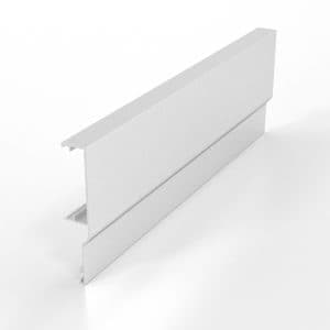 АЛ Черный муар Накладка для настенного крепежа Felix 6 м