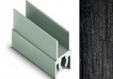 АЛ Черный БРАШ Рамка верхняя 6м