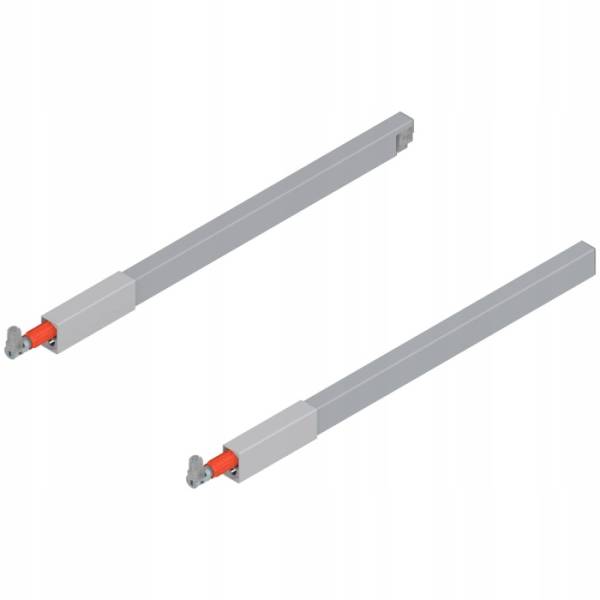 Рейлинг продольный TANDEMBOX 500мм, серый, левый, правый ZRG.437 BLUM