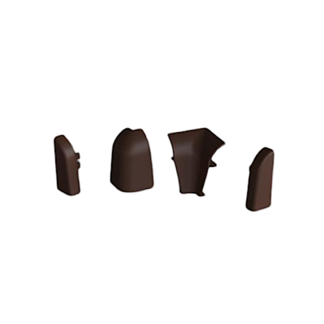 Комплект для плинтуса TwinС 15/Cacao