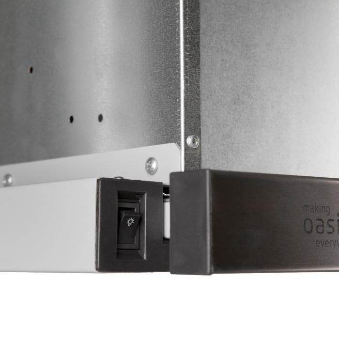 Вытяжка VT-60B черная 1000 м3/ч OASIS