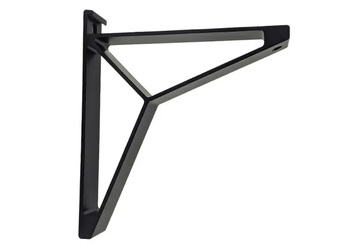 Полкодержатель угловой 903 черный EUREKA