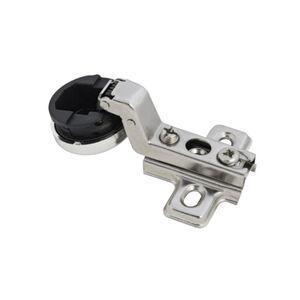 Петля вкладная 110* Slide-On б/доводчика д/стеклянных дверей 225C JET