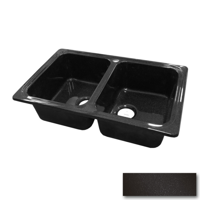 Мойка 780*495 прямоугольная АПОЛЛИОН Звездная ночь гл сифон