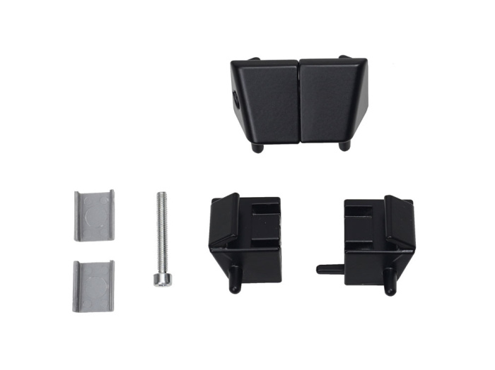 Верхнее крепление для тумб, замак, черный STILOS (2шт)