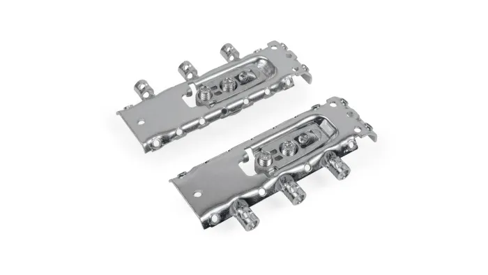 Навес для мебели BOYARD CH12 (50) (комплект навесы левый+правый+2 планки+саморезы и заглушки