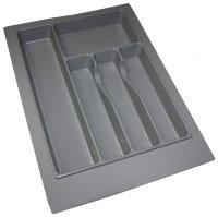 Лоток для ложек и вилок 400-450мм серый Россия