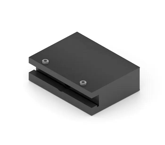 Держатель ручки-рейлинг черный матовый 4в1 ARISTO