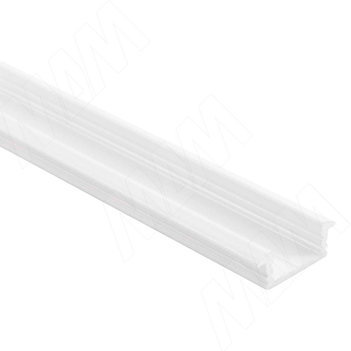 Профиль врезной для плоского рассеивателя FM1, белый, 20*7.5мм, L-2000