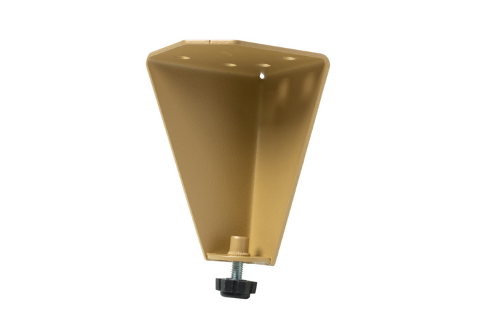 Опора для мебели 034 H95мм золотой металлик MetaLine (30)