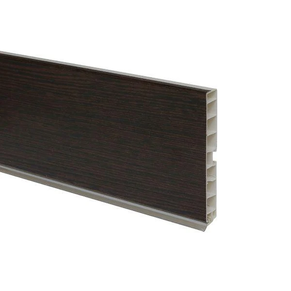 Цоколь Венге пластиковый h=150мм/4м(пр-во Россия)