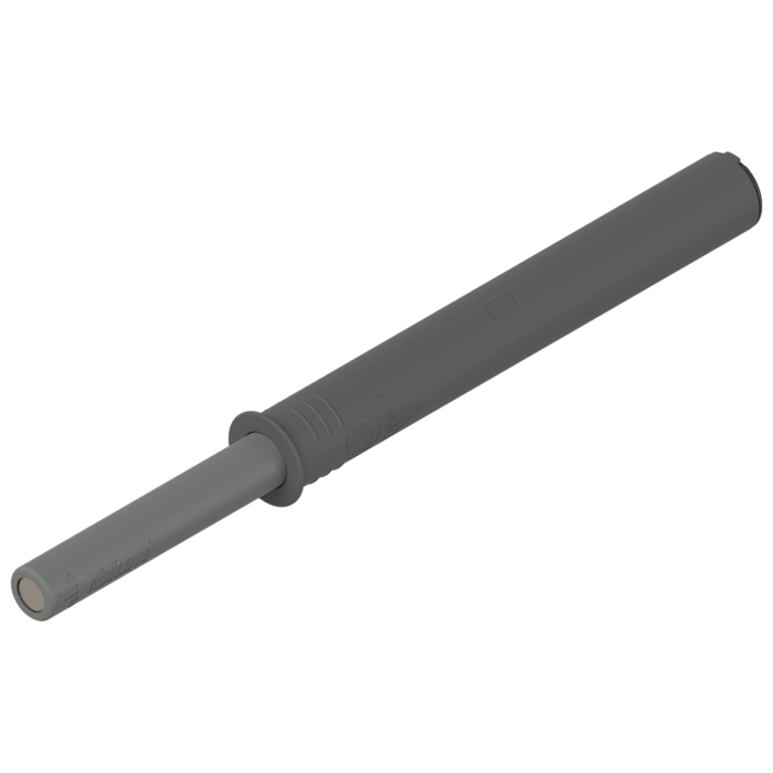 TIP-ON для дверей длинный платиново-серый (выписывать магнит отдельно) 956A1002 BLUM 