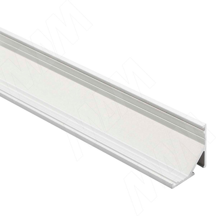 Профиль угловой для овального рассеивателя CM2, серебро, 16*16мм, L-2000