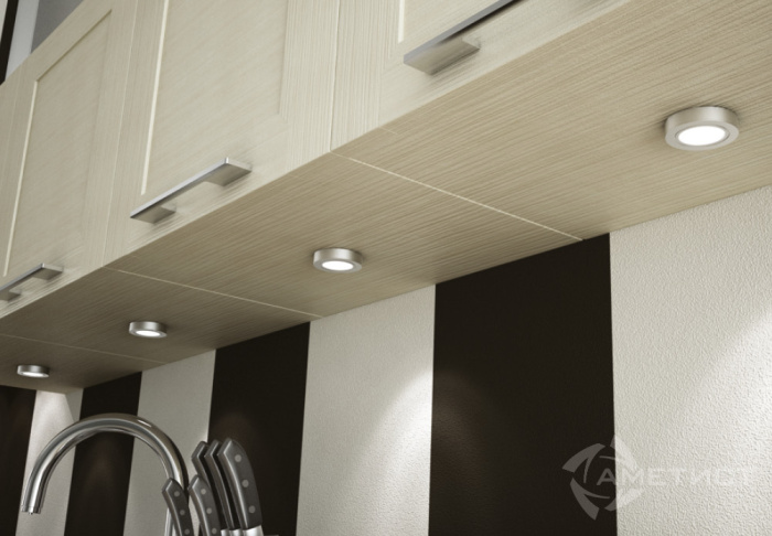 Светильник 226 светодиодный 6000К, серебристый JET