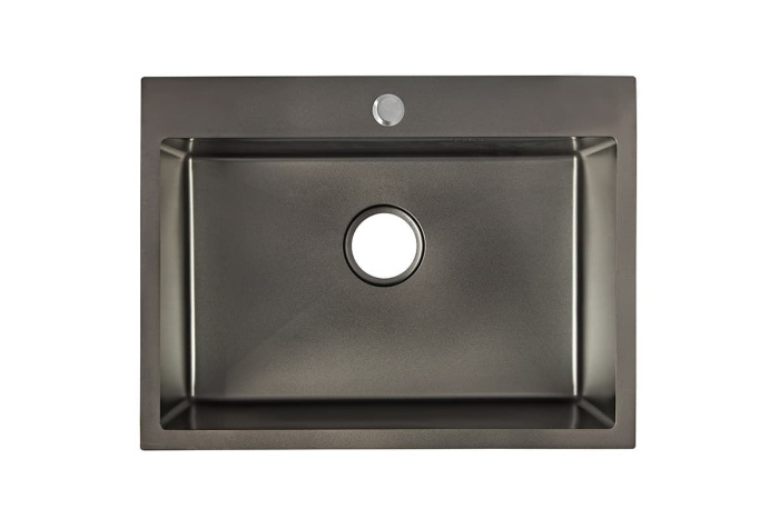 Мойка 600*450*220мм (3мм толщ) Графит Браш ПРЕМИАЛ