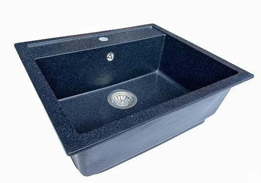 Мойка 610*500 квадратная 011 Черный Антрацит