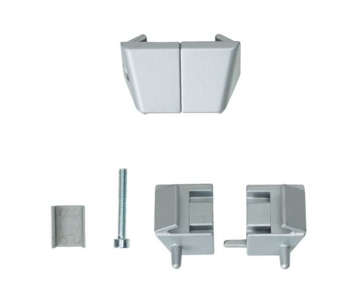 Верхнее крепление для тумб, замак, алюминий STILOS (2шт)