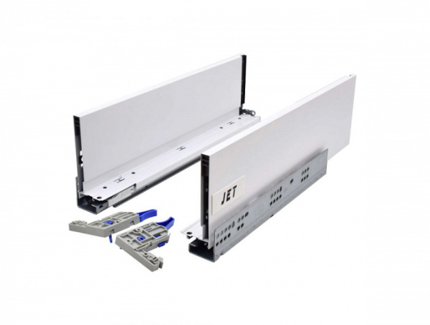 Ящик JETBOX ULTRA Н-120 с дов. полн. выд.400мм белый JET