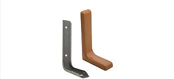 Консоль с накладкой L180мм, светло-коричн JET(уп.-100шт)