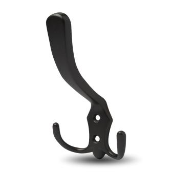 585GF Крючок мебельный трехрожковый, графит JET