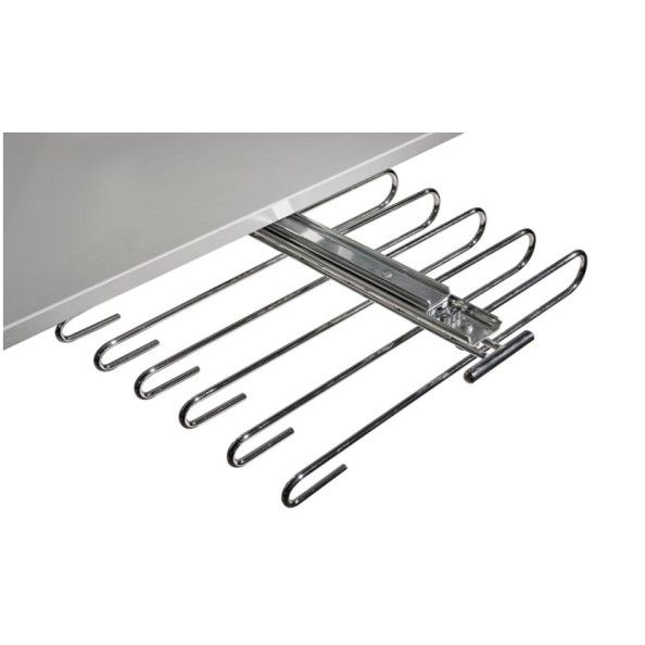 Вешалка для брюк 325*435*80 верхнего крепления полного выдвижения JET(10шт)