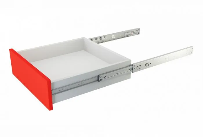 Шарик.направл.полн. выдв.45x350 с системой Push-to-Open (15) BOYARD DB4515Zn/350