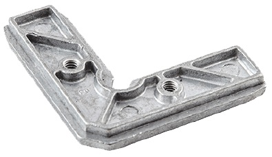 Крепежный уголок с винтами к профилю узкому F-3-02 с винтами Premial