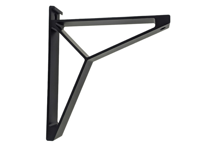 Полкодержатель угловой 903 черный EUREKA