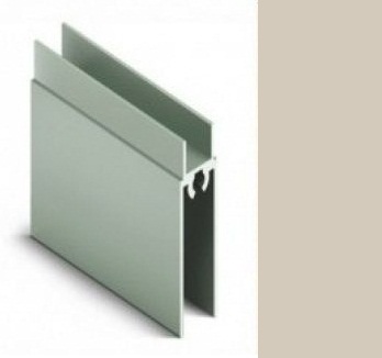 АЛ Капучино СОФТ ТАЧ/Кашемир Серый Рамка нижняя 6м МП