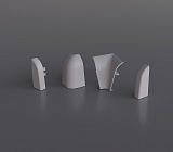 Комплект для плинтуса TwinС 14/Iсе