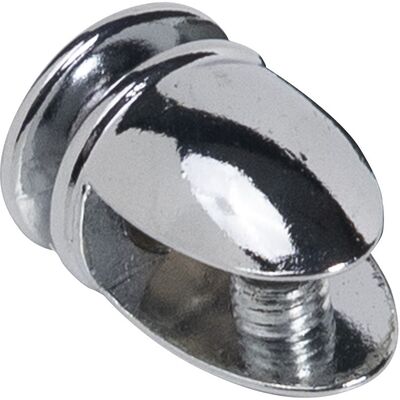 Полкодержатель для стекла АК 133 (6- 8мм), хром AKS