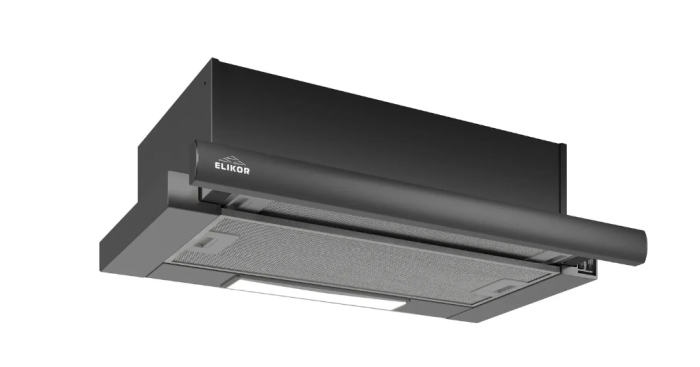 Вытяжка Slide 60П-430 (черн/черн) 430 м.куб/ч ELIKOR 