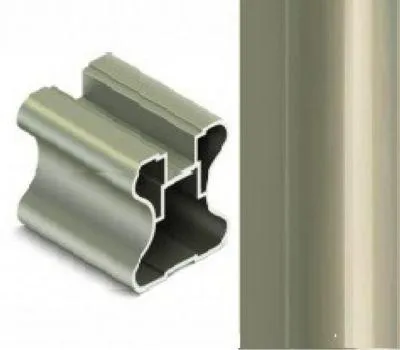 АЛ Шампань ГЛЯНЕЦ Ручка Н 1,2мм ТИП 2, анод. 5,4м МП