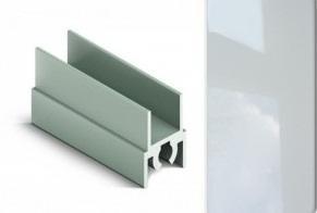 АЛ Белый глянец Рамка верхняя 5,8 м