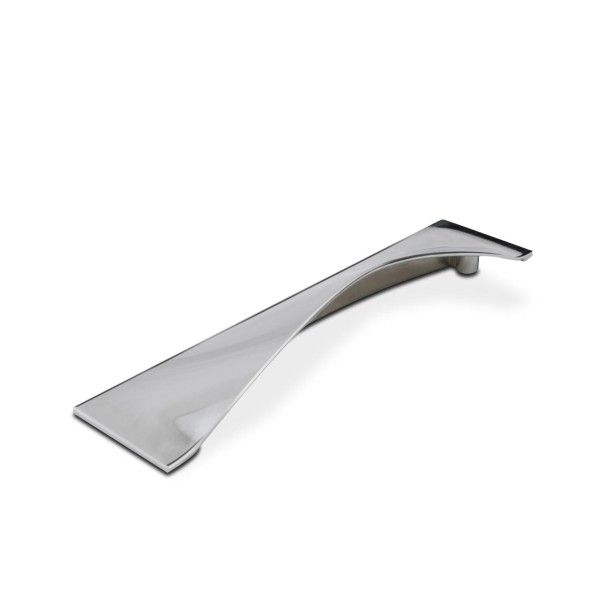 117CР Ручка-накладная мебельная 96 мм, хром JET (50шт) 