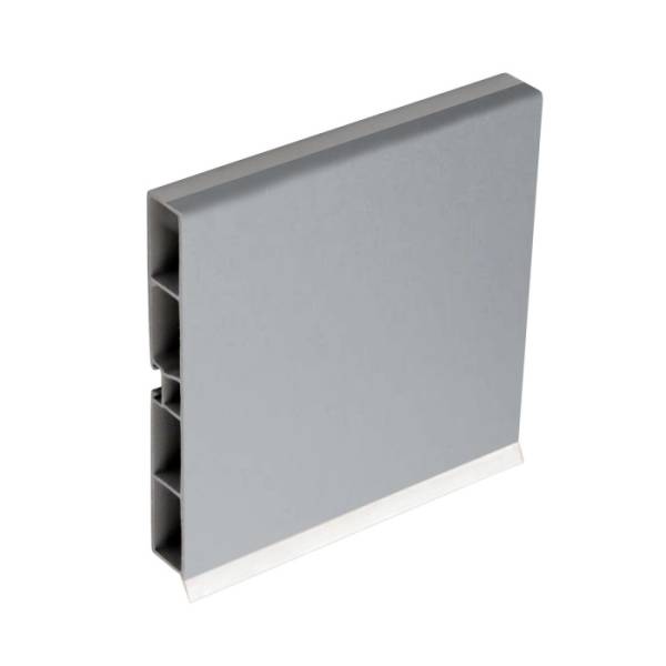 Цоколь Алюминий пластиковый h=100мм/4м