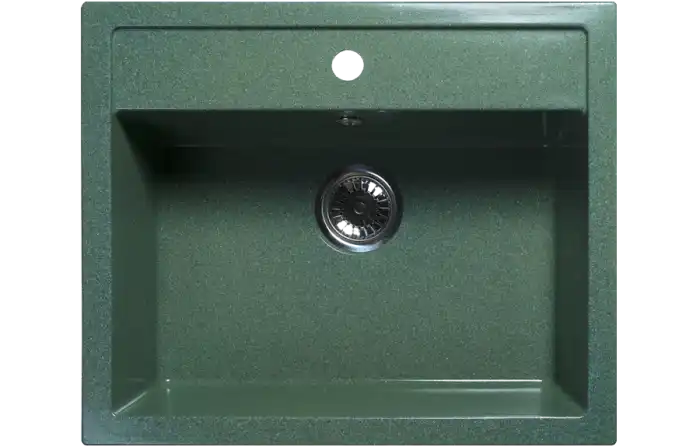 Мойка 610*500 квадратная 011 Мокрый асфальт (Карелия)