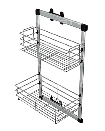 Корзина для белья 280х460х820 на раме два яруса , GTV