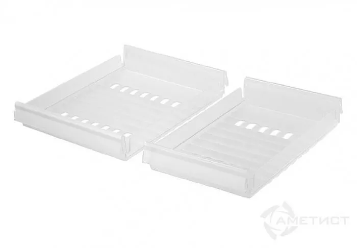 Корзина пластиковая мелкая Vibo 240*525*85 для рамы на 500 (выписывать с 00014607)  