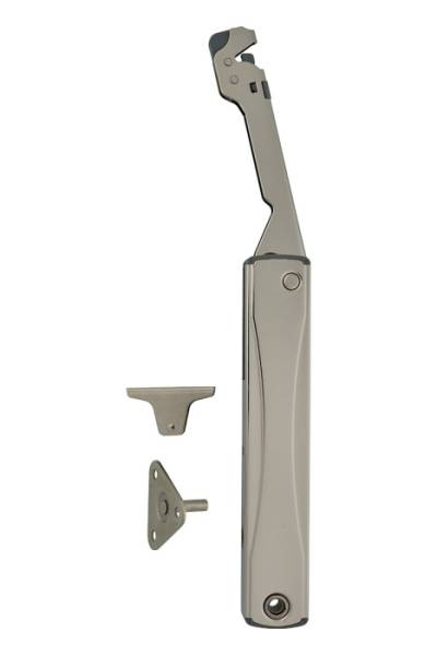 Мех-зм подъема двери 327, высота фасада 400-500мм, нагрузка 4,5-6 кг.,никель JET