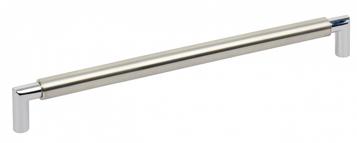 106S Ручка-скоба мебельная 192 мм, хром/нержавеющая сталь JET (25шт) 