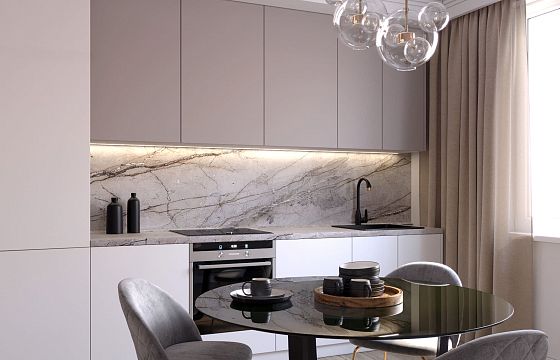 8129/Мистик Грэй Столешница 3000*600*40 SLOTEX/Elga1