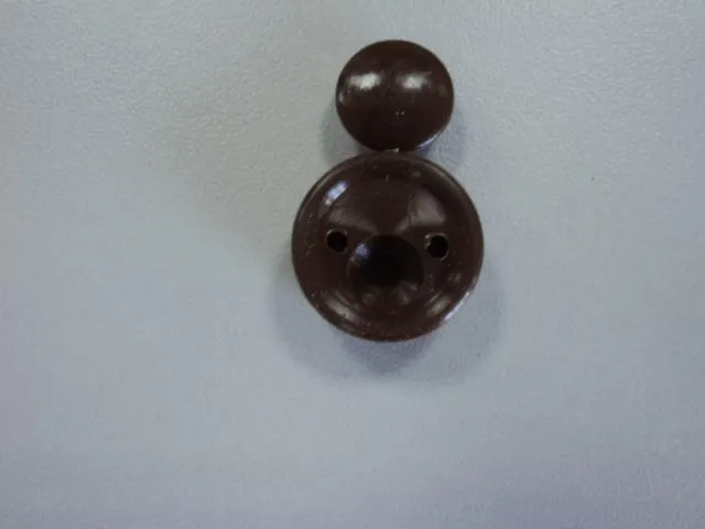 Кляймер круглый коричн, пр-во Россия