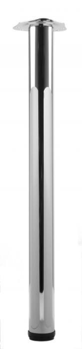 Опора 710мм,D=60мм хром центральное крепление BOYARD