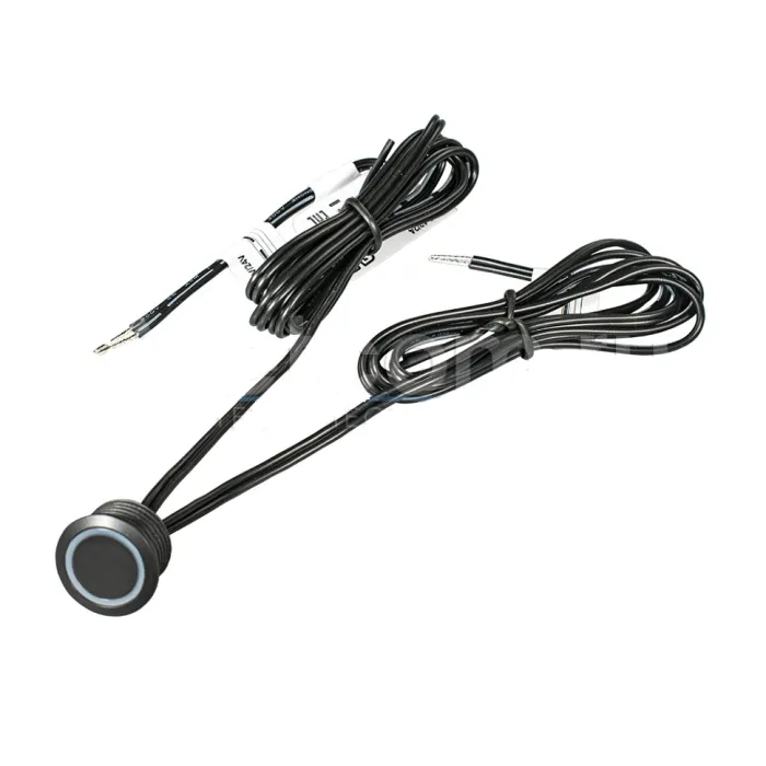 Сенсорный диммер встраиваемый SDV-60,12/24B60/100Вт, плавный пуск, черный DKs-3